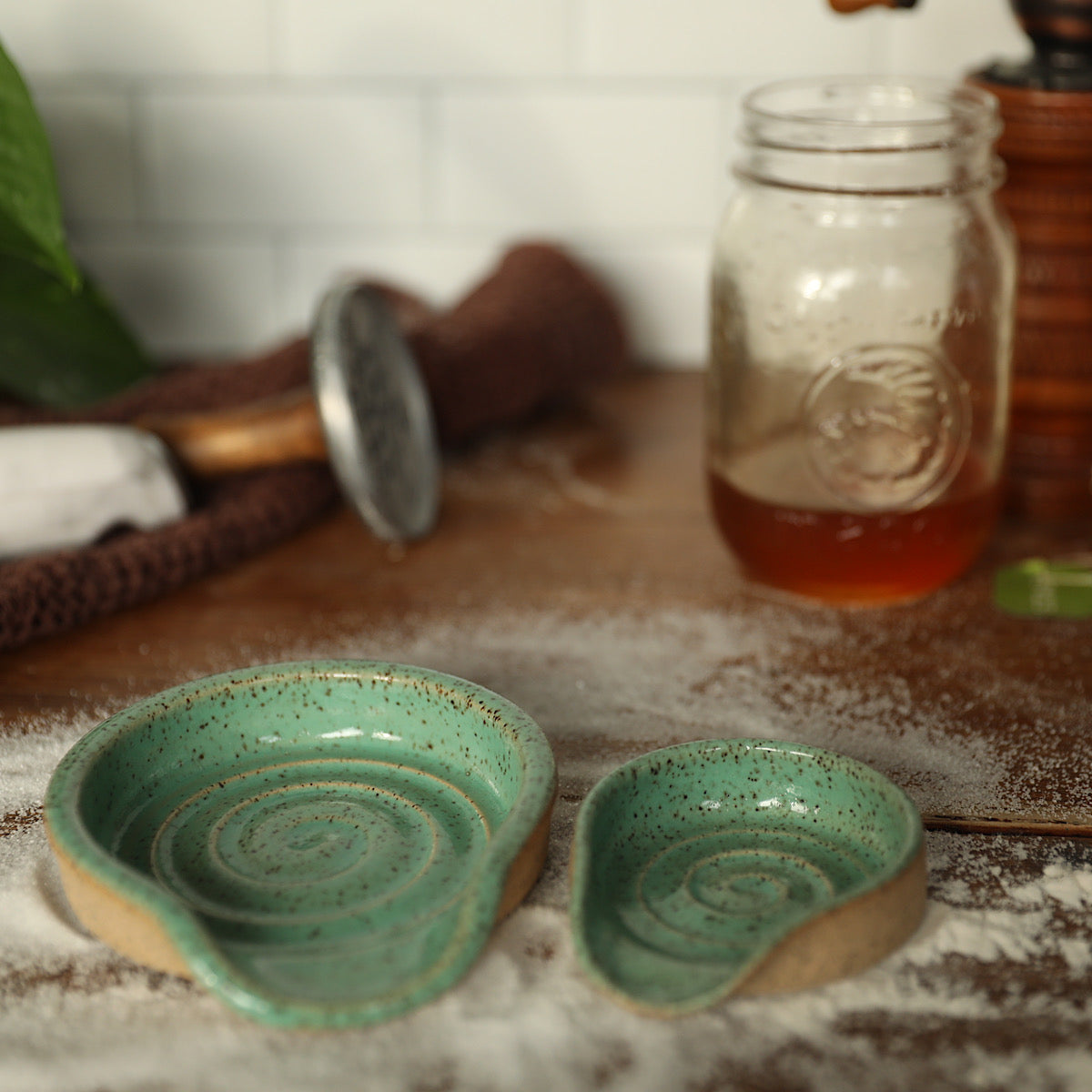 Handmade Ceramic Spoon Rest