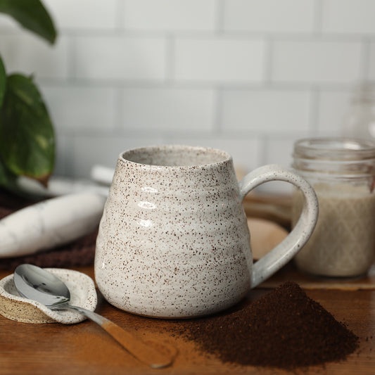 Stoneware mug- Snow