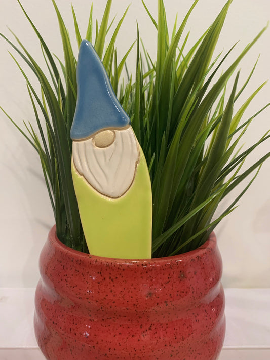 Gnome plant stake