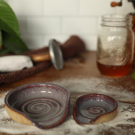 Spoon rest- Autumn Purple